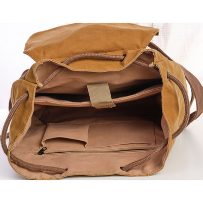 TimberWolf Daypack Vintage Canvas Backpack